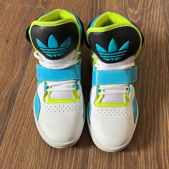 Adidas Originals Roundhouse Sneakers - White/Blue/Navy/Green - Picture 3 of 9